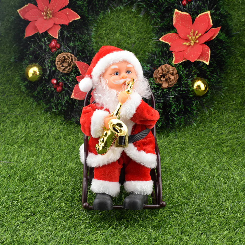 Santa Climber Decoration