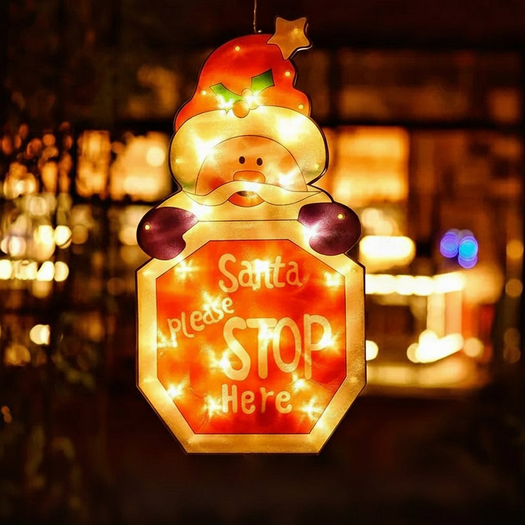 Christmas LED Suction Cup Lights