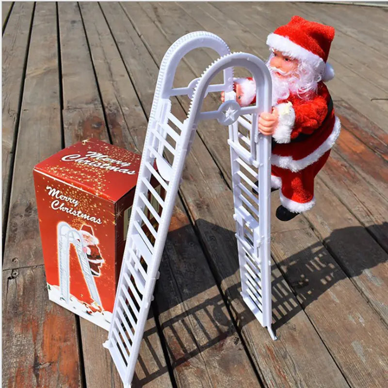 Santa Climber Decoration