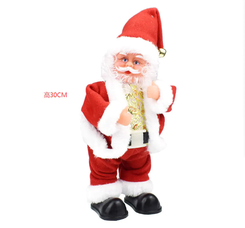 Santa Climber Decoration