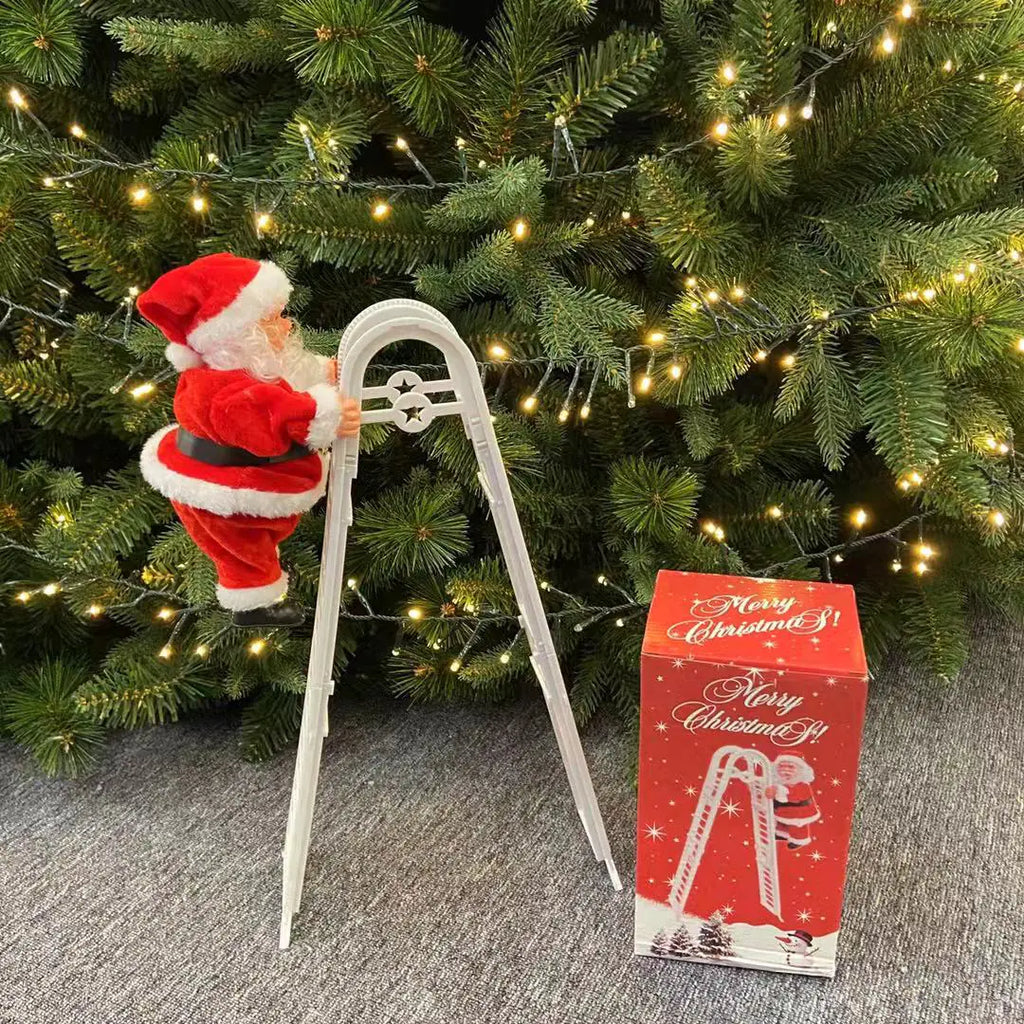 Santa Climber Decoration