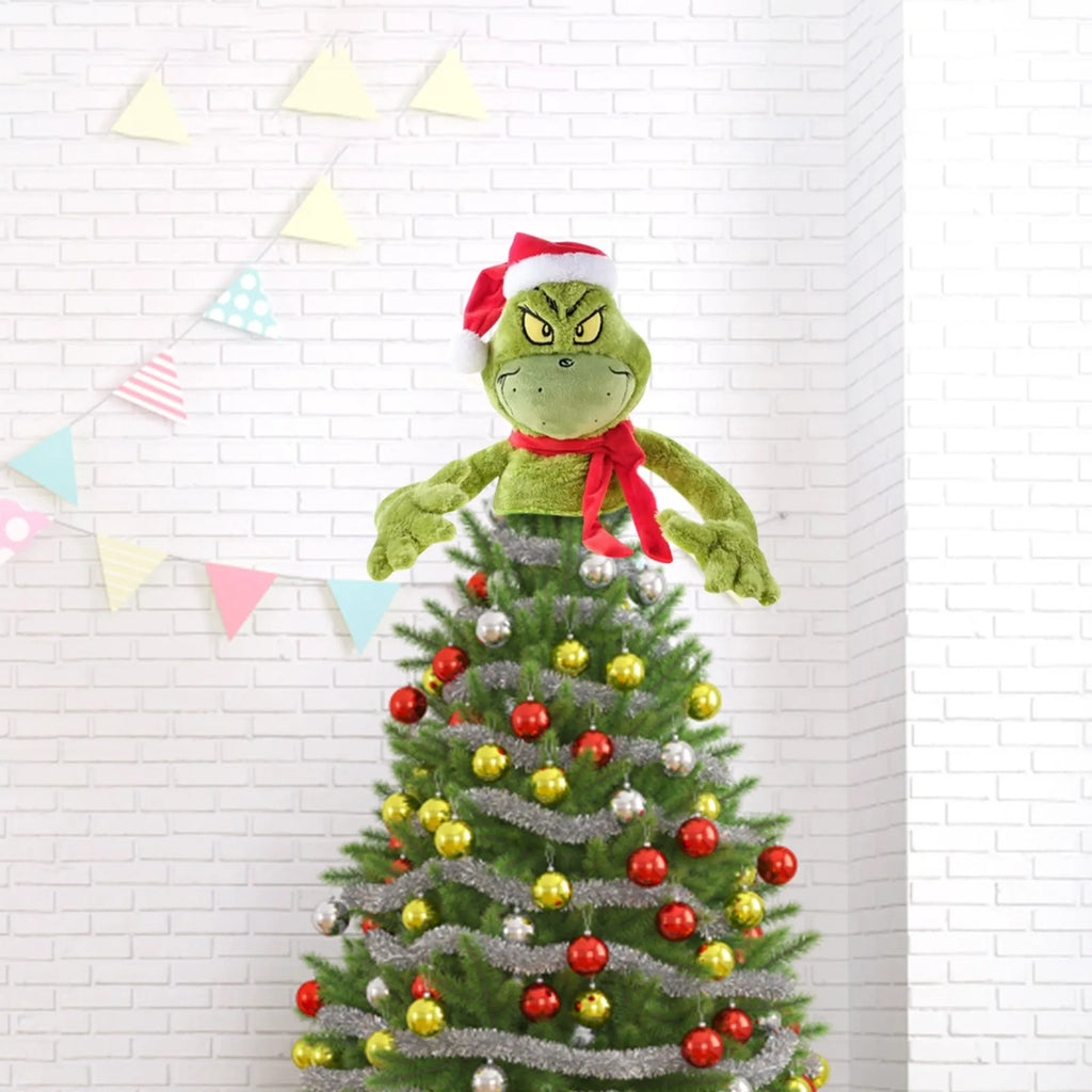 Kawaii Cartoon Plush Doll Toy for Children Desktop Ornament Decor Christmas Halloween Gift Stress Reliever Adult Toy