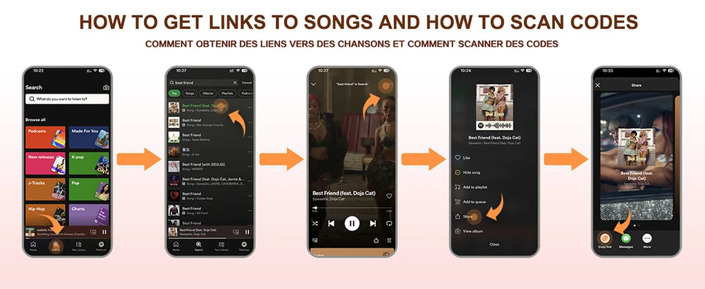 Personalised Acrylic Spotify Music Photo Plaque LED Night Light Custom