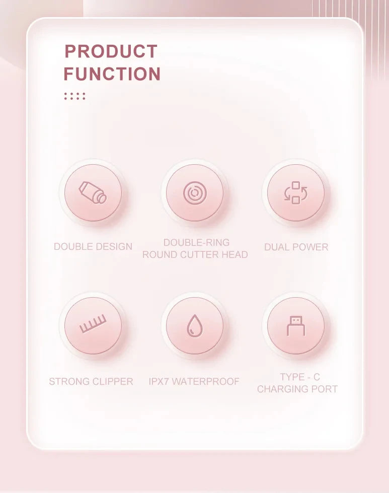 Mini Duo Wet/Dry Shaver & Bikini Trimmer