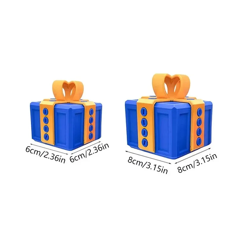 Large Annoying Gift Box with Screws 3D Printed Figurines Miniatures Card Container Prank Screw Box for Fun Household Use