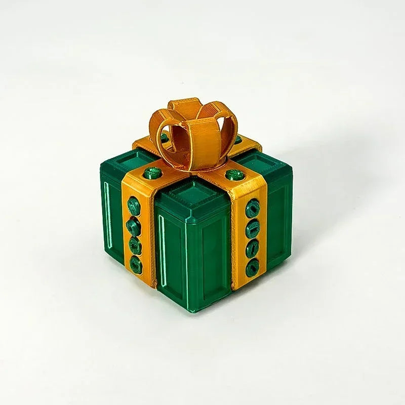 Large Annoying Gift Box with Screws 3D Printed Figurines Miniatures Card Container Prank Screw Box for Fun Household Use