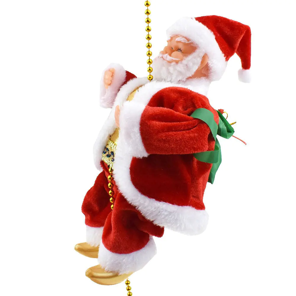 Santa Climber Decoration