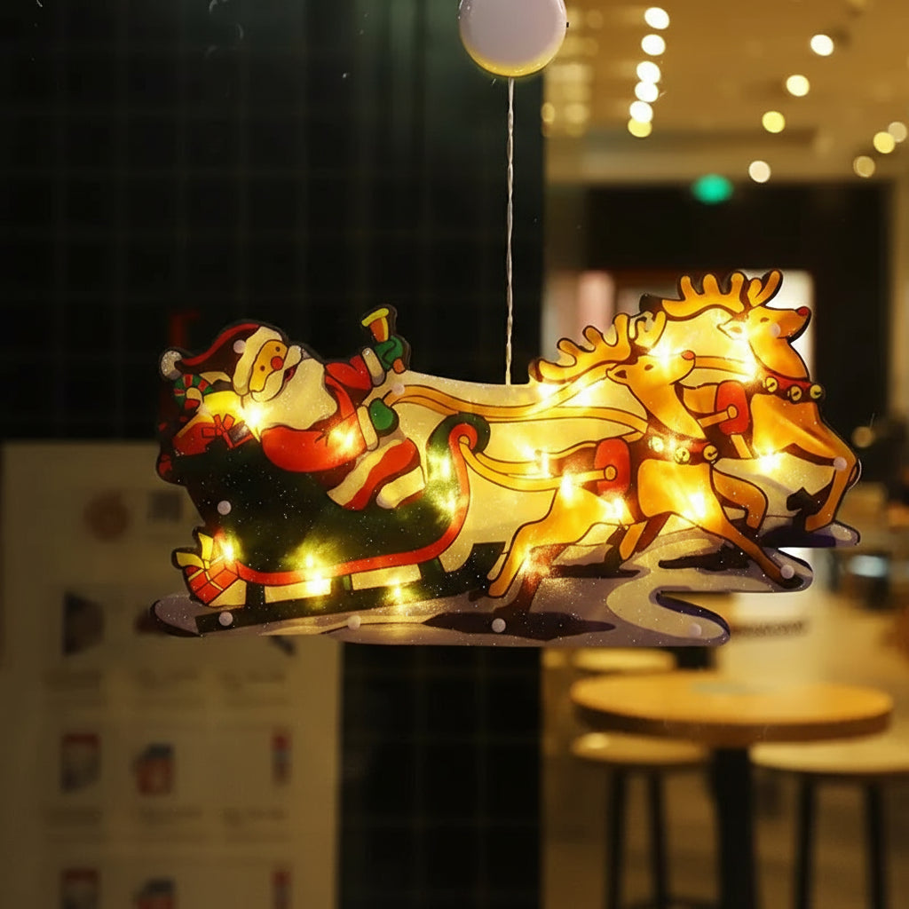 Christmas LED Suction Cup Lights
