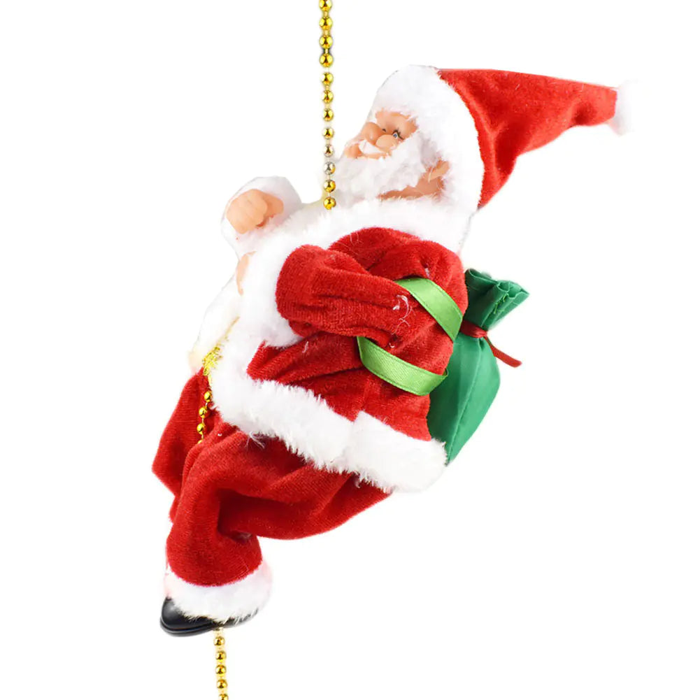 Santa Climber Decoration