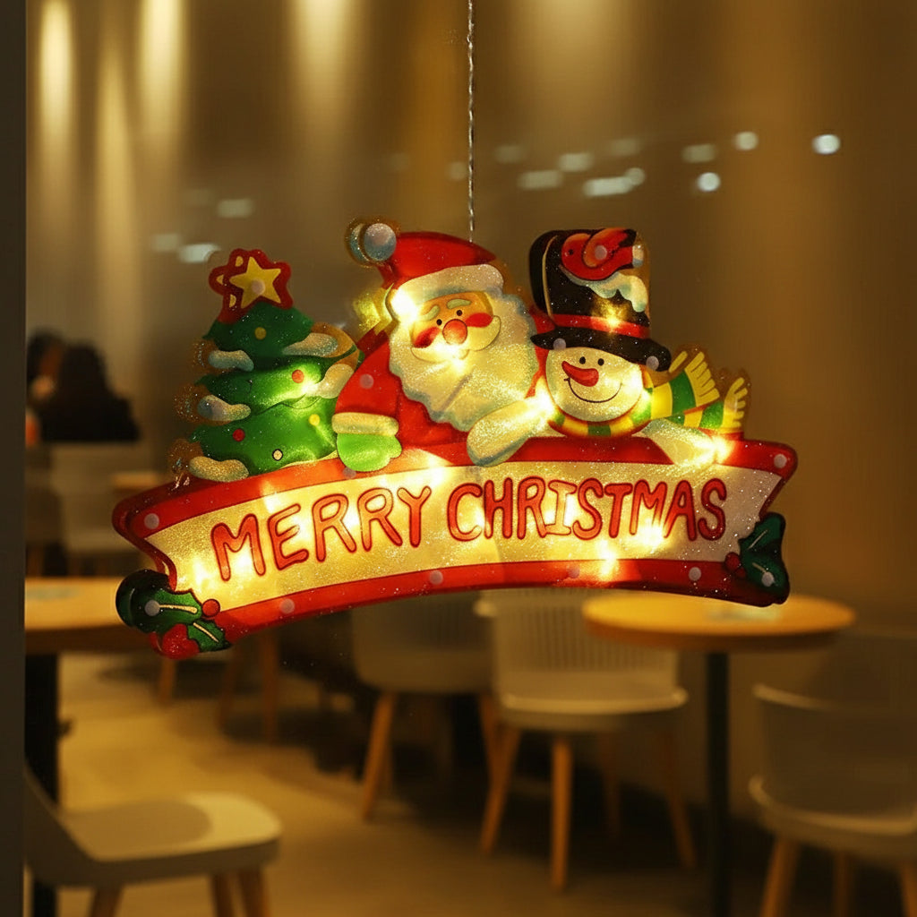 Christmas LED Suction Cup Lights