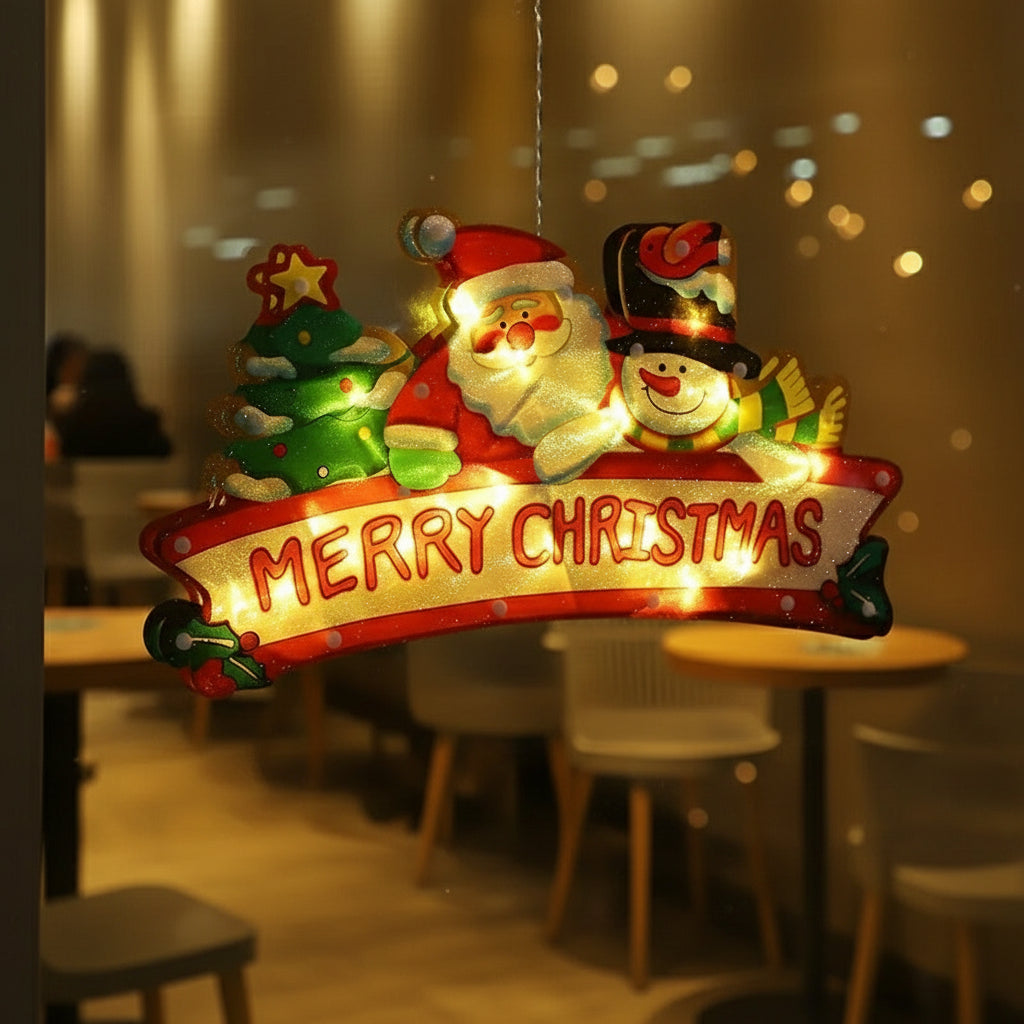 Christmas LED Suction Cup Lights